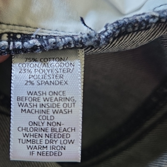 Loft Denim Pencil Skirt Dark Wash Size 4 - Picture 8 of 9